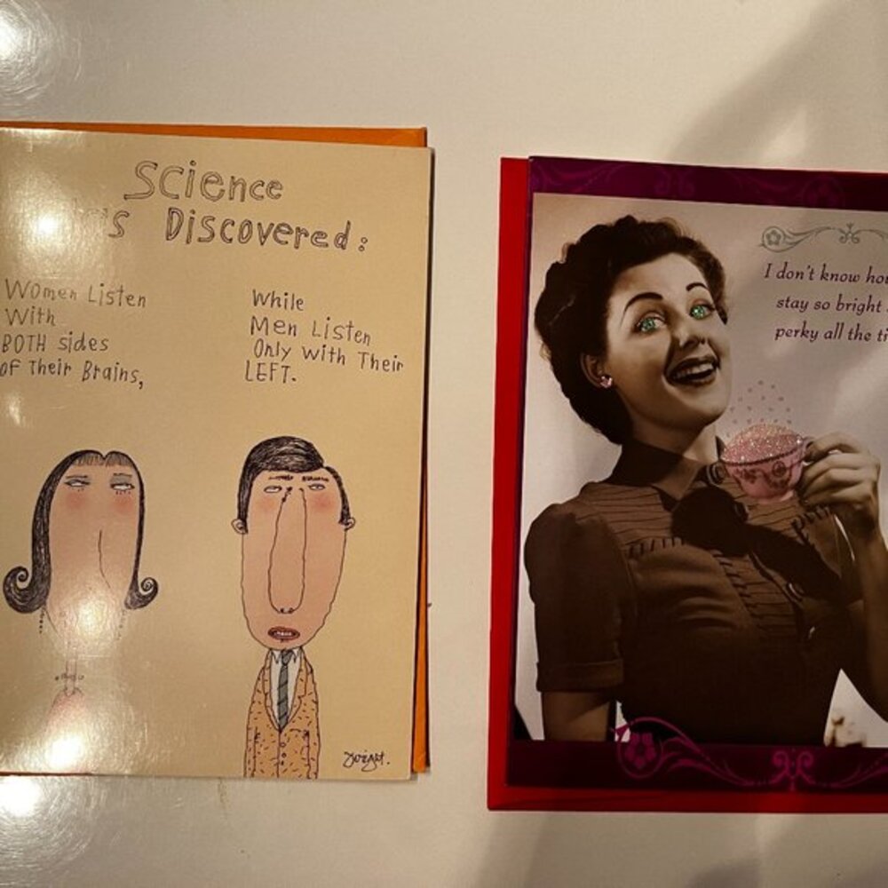 Snarky Greeting Cards (Set of 2)